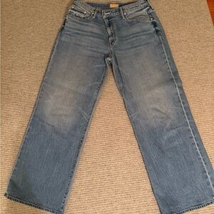 MOTHER Light Blue Straight Leg Jeans